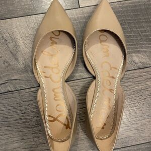 Sam Edelman dress flats. Color beige, size 9.5W